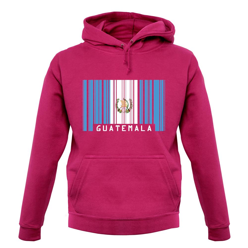 Guatemala Barcode Style Flag unisex hoodie Guatemala Barcode Style Flag unisex hoodie