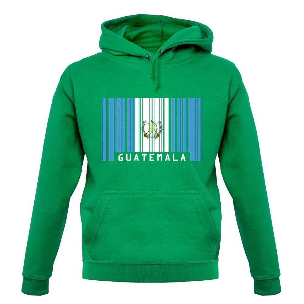 Guatemala Barcode Style Flag unisex hoodie Guatemala Barcode Style Flag unisex hoodie