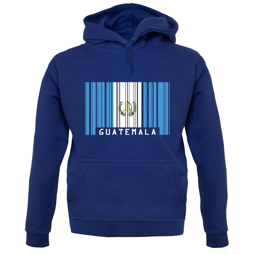 Guatemala Barcode Style Flag unisex hoodie Guatemala Barcode Style Flag unisex hoodie