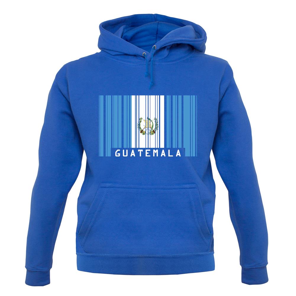 Guatemala Barcode Style Flag unisex hoodie Guatemala Barcode Style Flag unisex hoodie