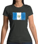 Guatemala Grunge Style Flag Womens T-Shirt Guatemala Grunge Style Flag Womens T-Shirt