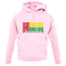 Guinea-Bissau Barcode Style Flag unisex hoodie Guinea-Bissau Barcode Style Flag unisex hoodie