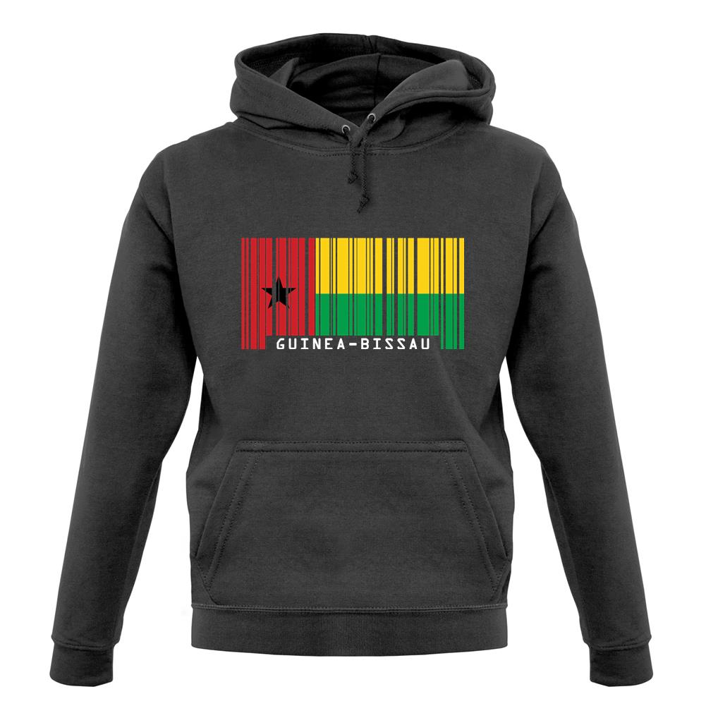 Guinea-Bissau Barcode Style Flag unisex hoodie Guinea-Bissau Barcode Style Flag unisex hoodie