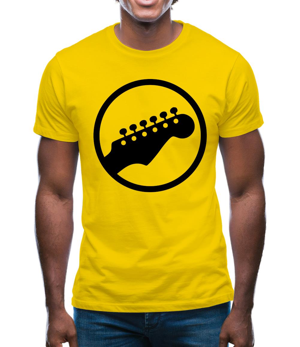 Guitar Headstock Mens T-Shirt Guitar Headstock Mens T-Shirt