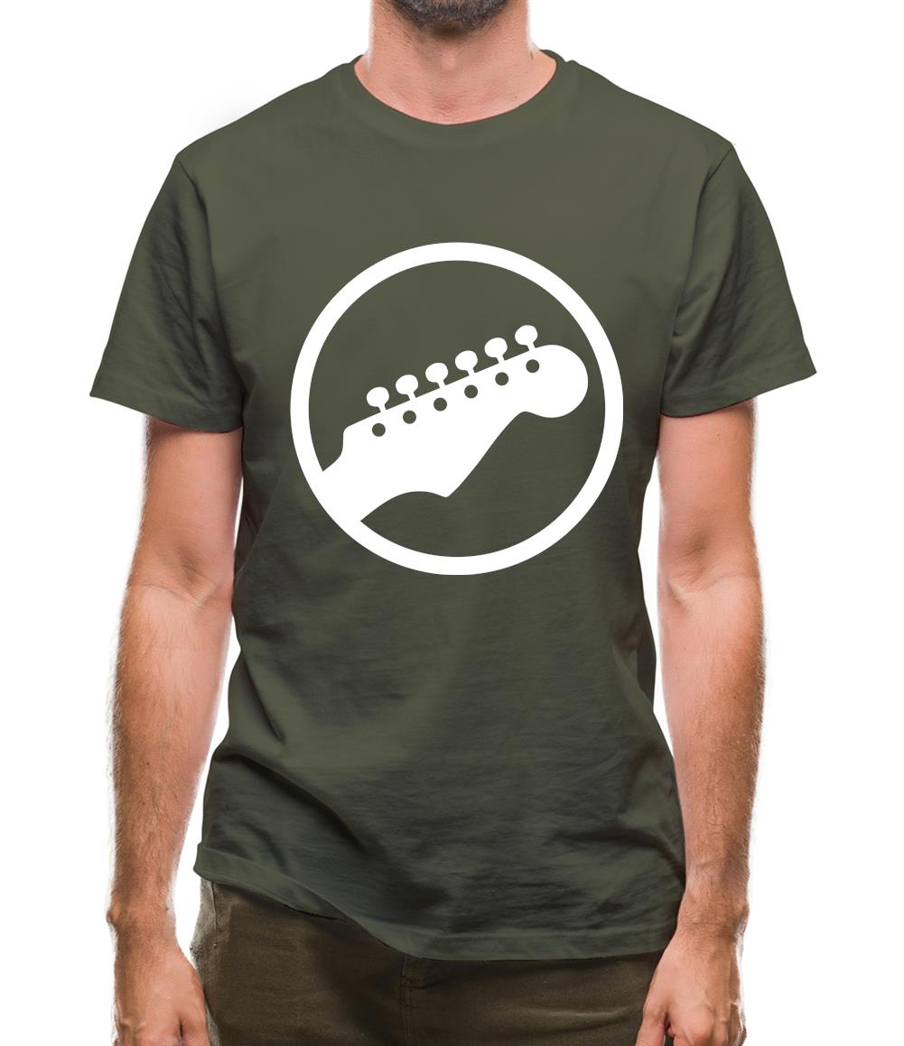 Guitar Headstock Mens T-Shirt Guitar Headstock Mens T-Shirt