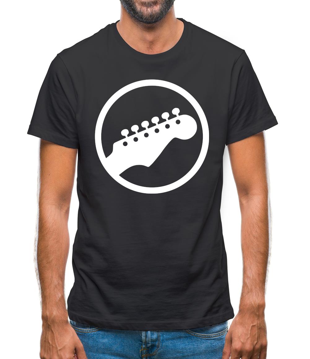 Guitar Headstock Mens T-Shirt Guitar Headstock Mens T-Shirt
