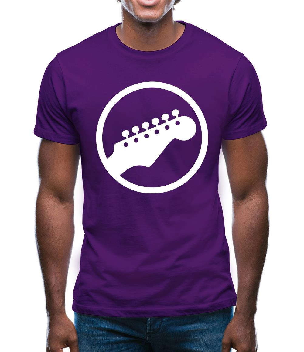 Guitar Headstock Mens T-Shirt Guitar Headstock Mens T-Shirt