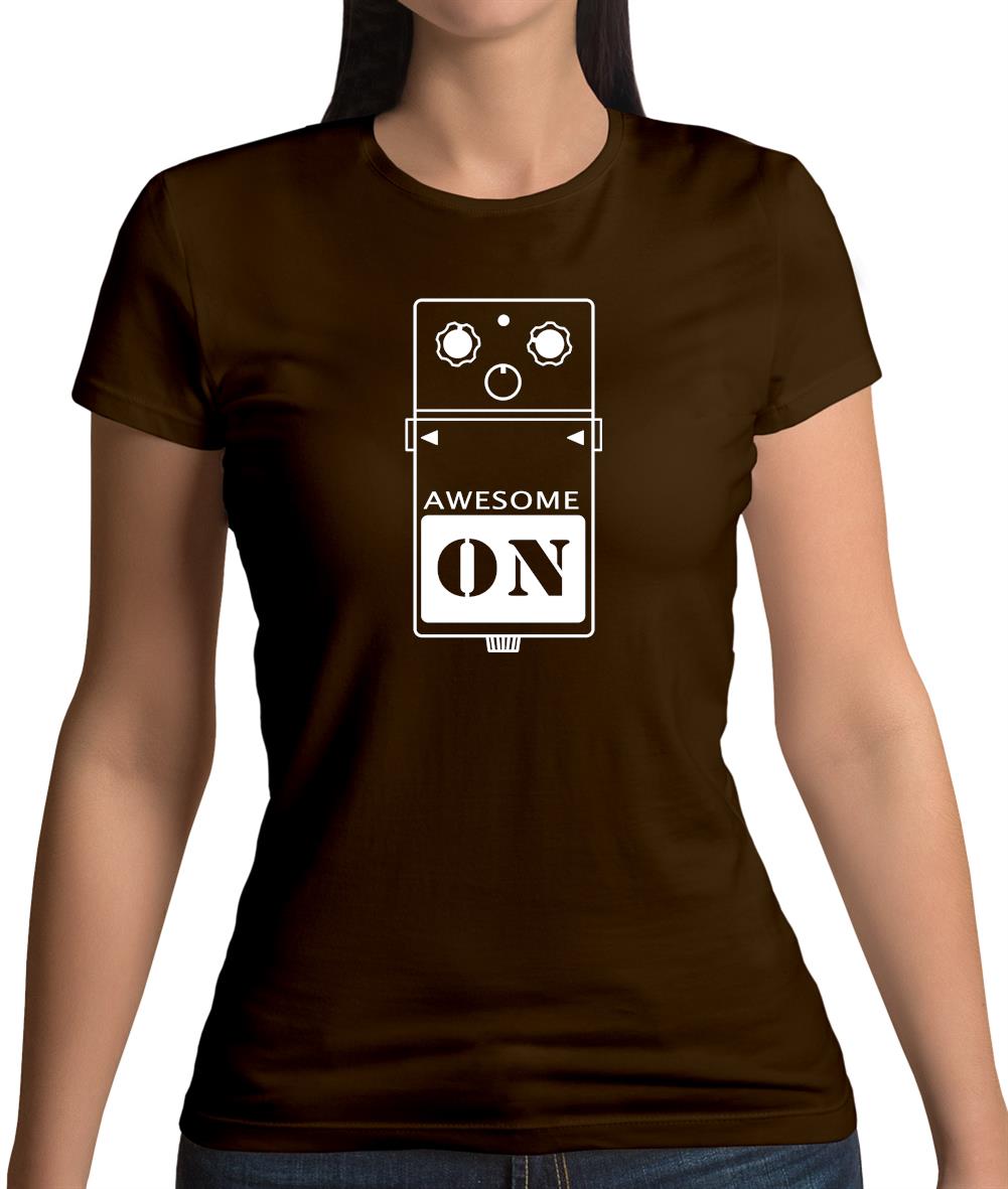 Guitar Pedal Womens T-Shirt Guitar Pedal Womens T-Shirt