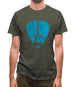 Guitar Pick Full Silhouette - Mens T-Shirt Guitar Pick Full Silhouette - Mens T-Shirt