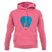 Guitar Pick Full Silhouette unisex hoodie Guitar Pick Full Silhouette unisex hoodie