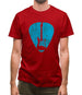 Guitar Pick Full Silhouette - Mens T-Shirt Guitar Pick Full Silhouette - Mens T-Shirt