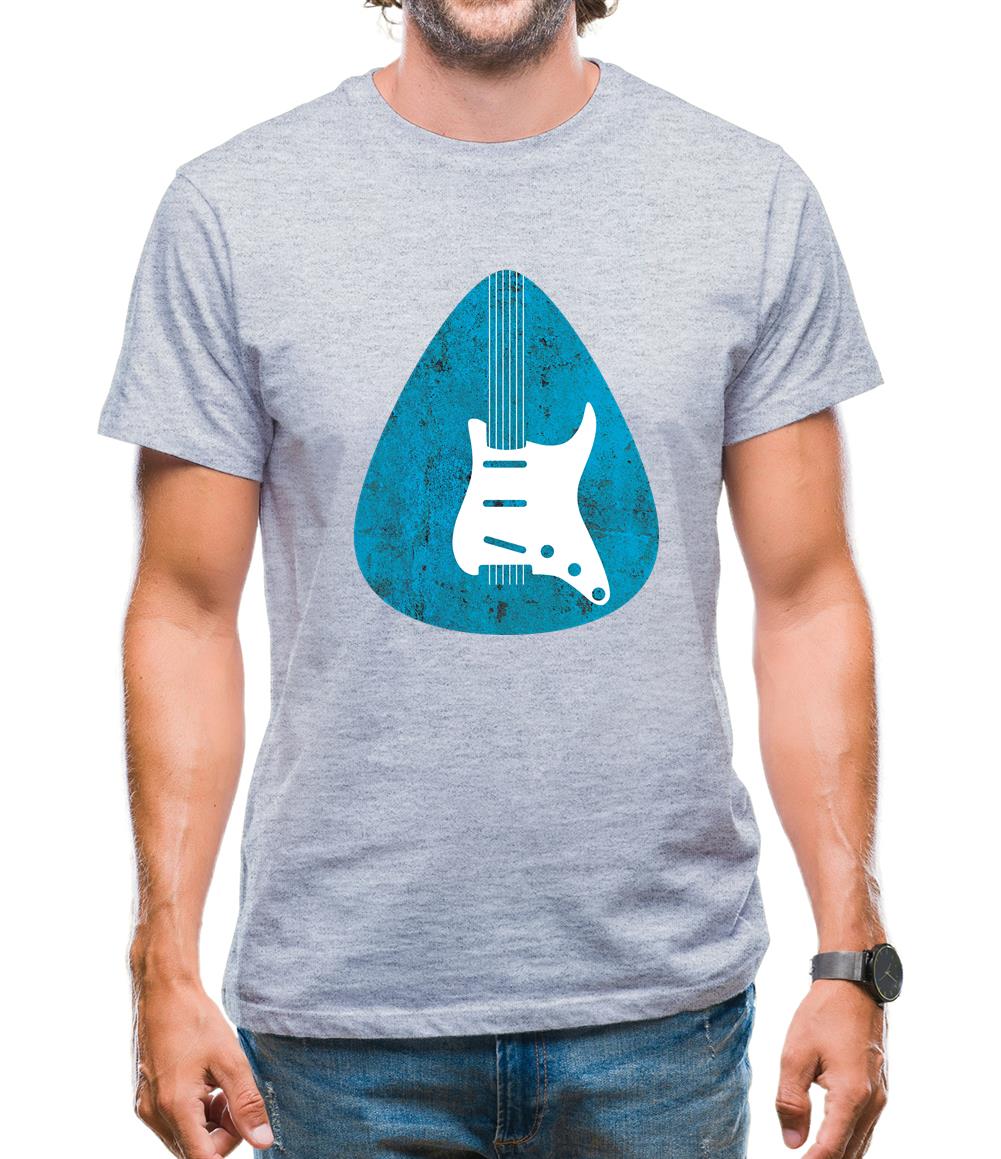 Guitar Pick Scratch Plate Mens T-Shirt Guitar Pick Scratch Plate Mens T-Shirt