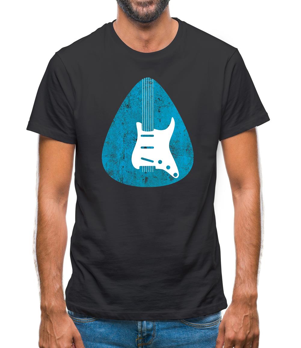 Guitar Pick Scratch Plate Mens T-Shirt Guitar Pick Scratch Plate Mens T-Shirt