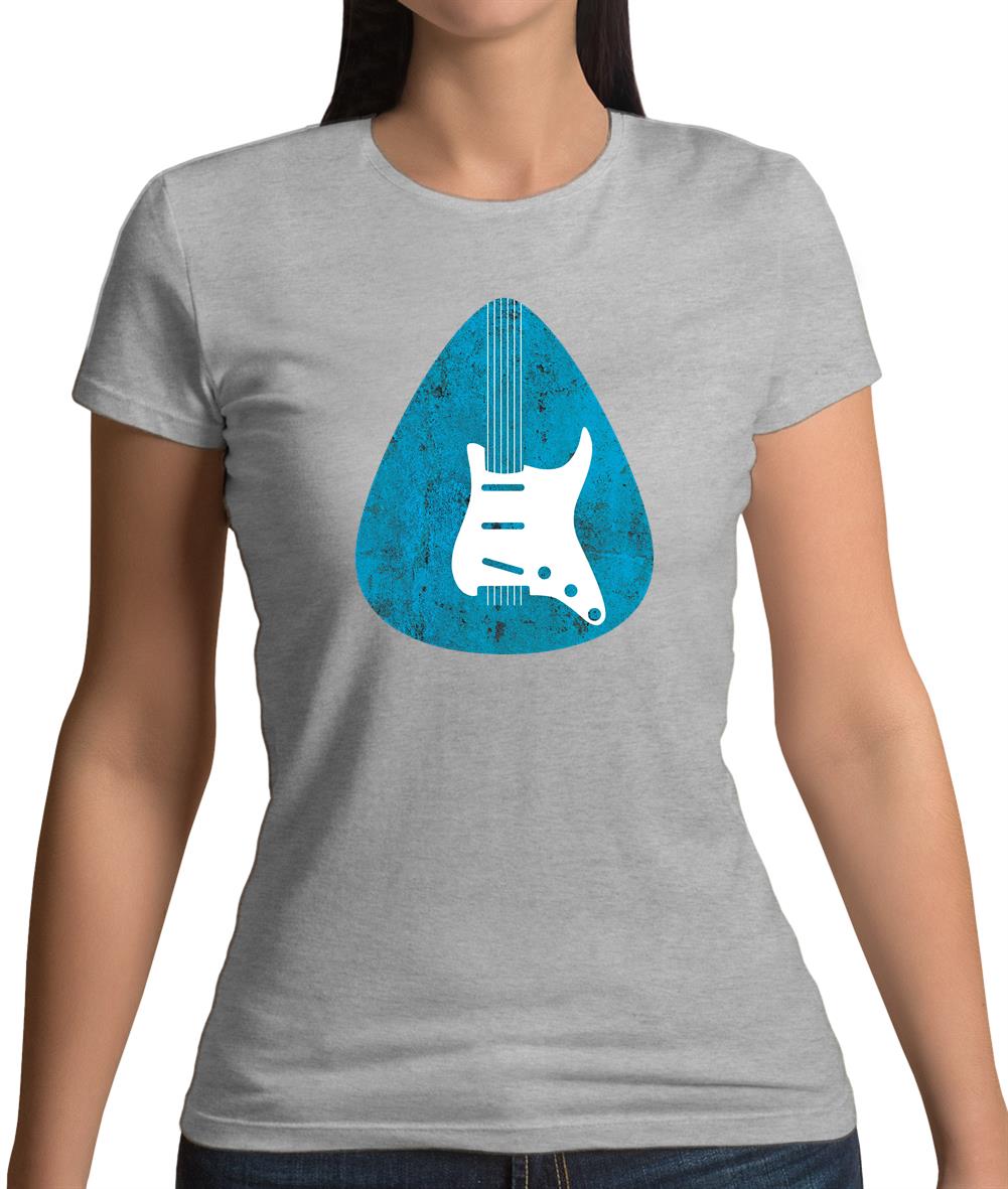 Guitar Pick Scratch Plate Womens T-Shirt Guitar Pick Scratch Plate Womens T-Shirt