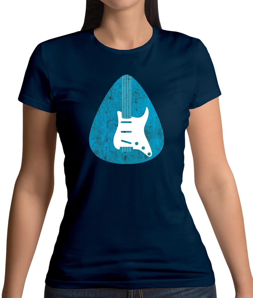 Guitar Pick Scratch Plate Womens T-Shirt Guitar Pick Scratch Plate Womens T-Shirt