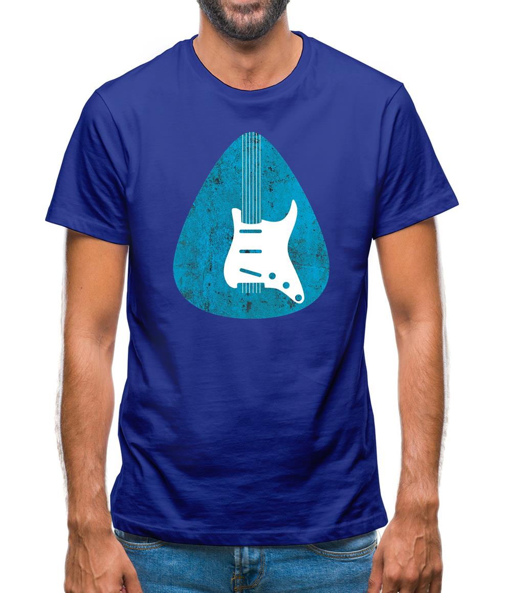 Guitar Pick Scratch Plate Mens T-Shirt Guitar Pick Scratch Plate Mens T-Shirt