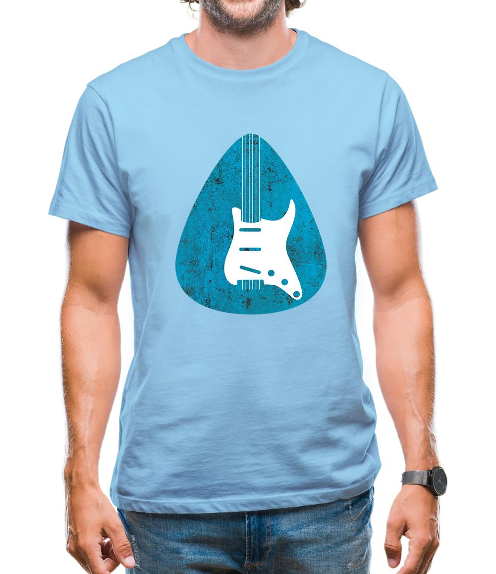 Guitar Pick Scratch Plate Mens T-Shirt Guitar Pick Scratch Plate Mens T-Shirt