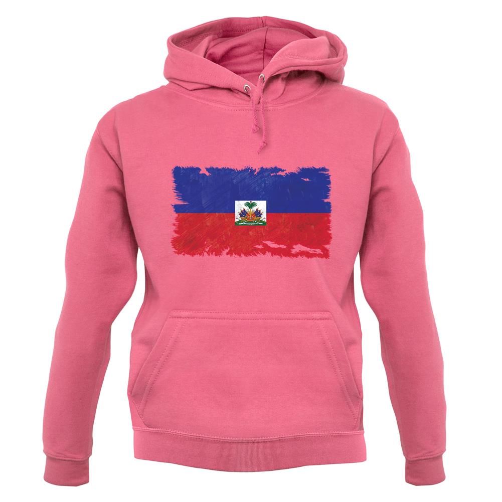 Haiti Grunge Style Flag unisex hoodie Haiti Grunge Style Flag unisex hoodie