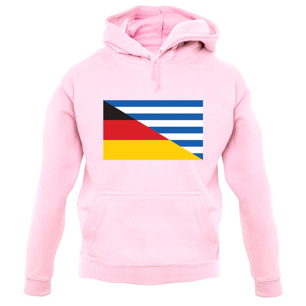 Half German Half Greek Flag unisex hoodie Half German Half Greek Flag unisex hoodie