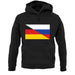 Half German Half Russian Flag unisex hoodie Half German Half Russian Flag unisex hoodie