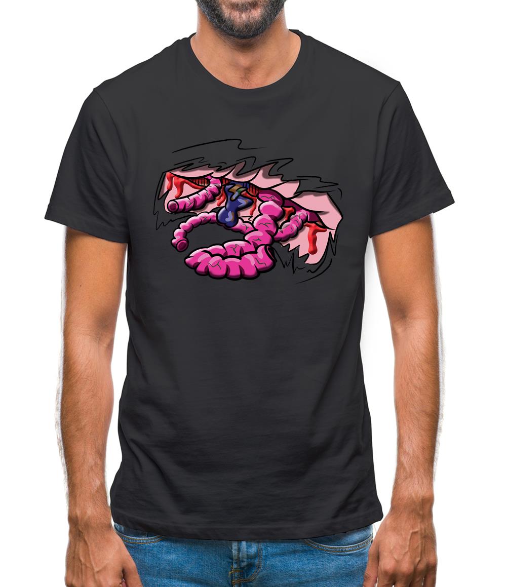 Halloween Guts Mens T-Shirt Halloween Guts Mens T-Shirt