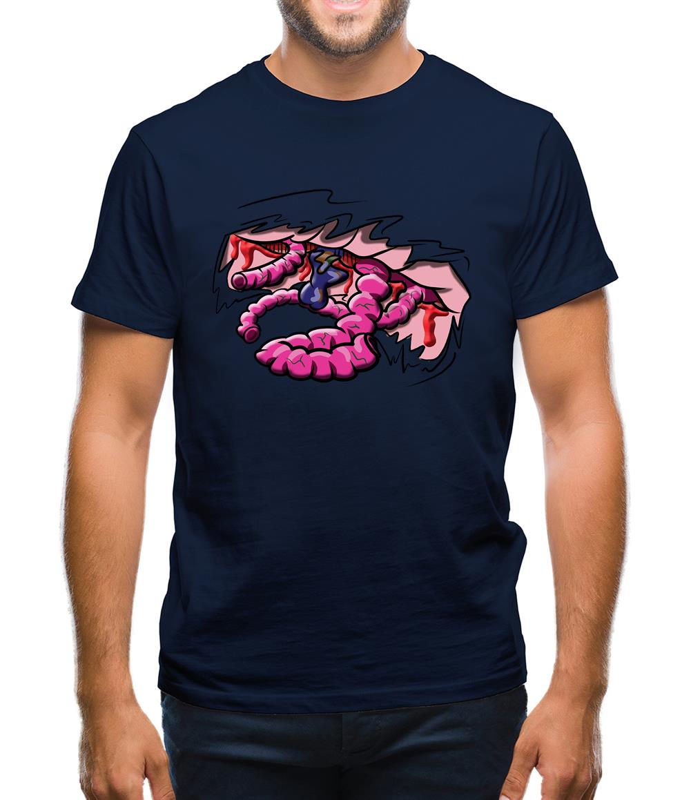 Halloween Guts Mens T-Shirt Halloween Guts Mens T-Shirt