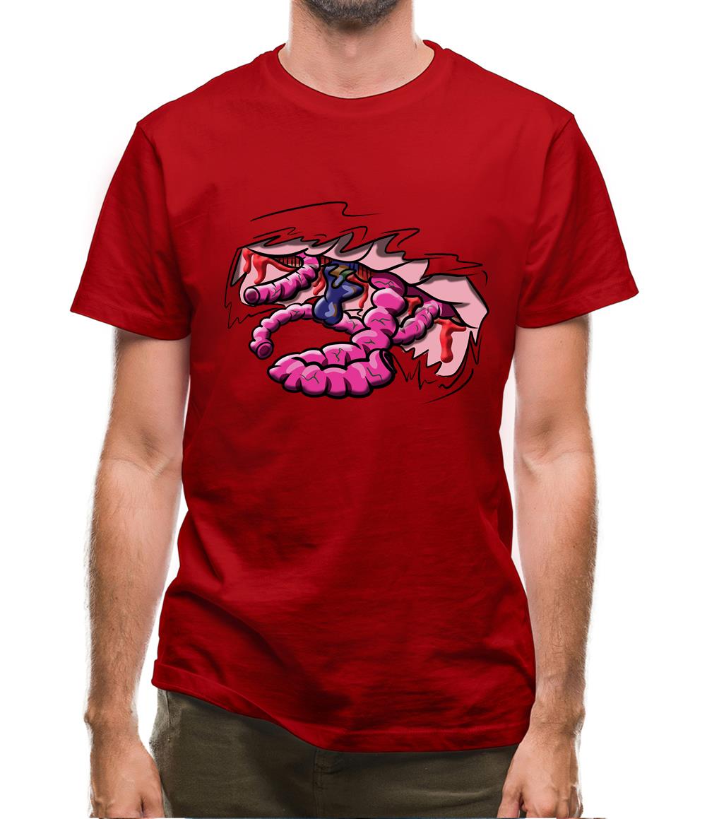 Halloween Guts Mens T-Shirt Halloween Guts Mens T-Shirt
