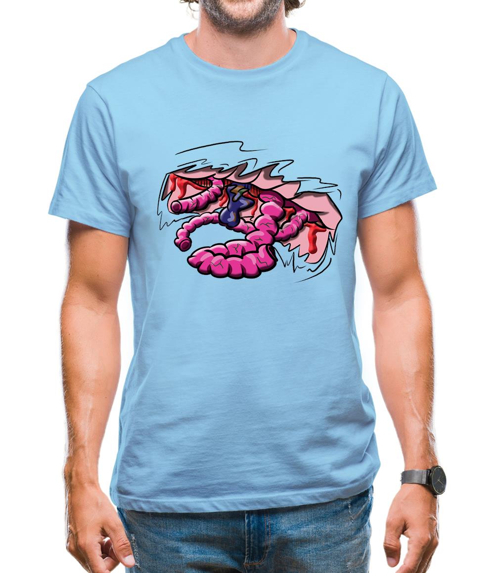 Halloween Guts Mens T-Shirt Halloween Guts Mens T-Shirt
