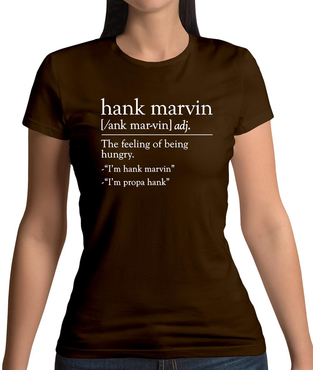 Hank Marvin Definition Womens T-Shirt Hank Marvin Definition Womens T-Shirt