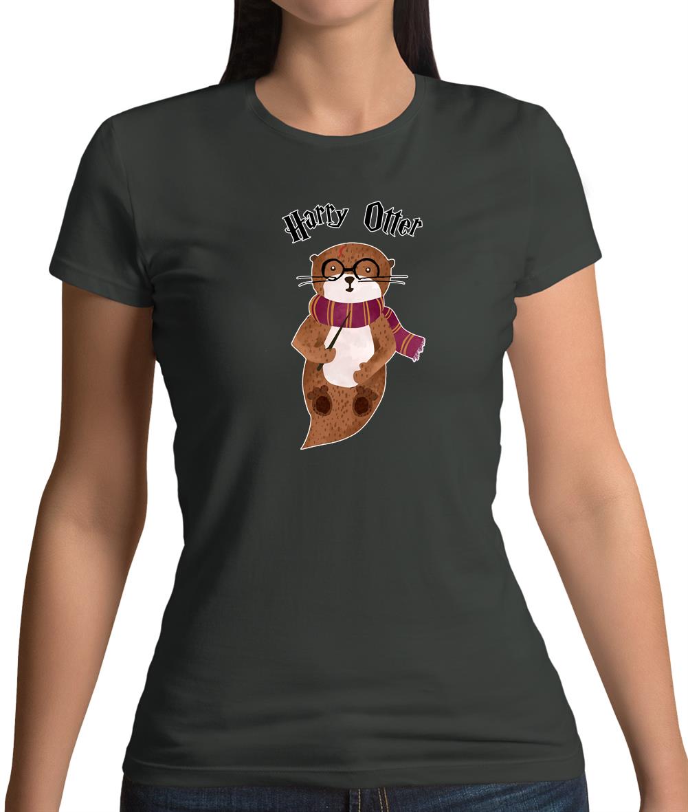 Harry Otter Womens T-Shirt Harry Otter Womens T-Shirt