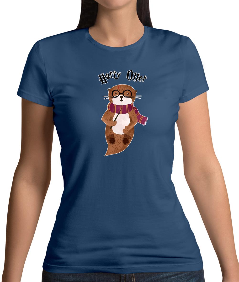 Harry Otter Womens T-Shirt Harry Otter Womens T-Shirt