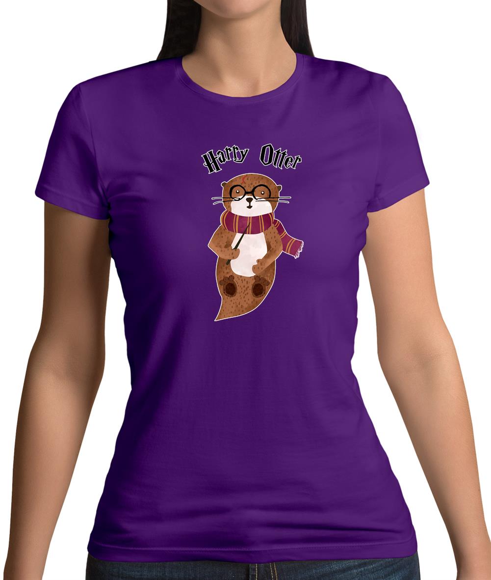Harry Otter Womens T-Shirt Harry Otter Womens T-Shirt
