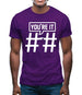 Hashtag You'Re It Mens T-Shirt Hashtag You'Re It Mens T-Shirt