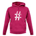 Hashtag unisex hoodie Hashtag unisex hoodie