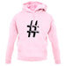 Hashtag unisex hoodie Hashtag unisex hoodie