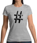 Hashtag Womens T-Shirt Hashtag Womens T-Shirt