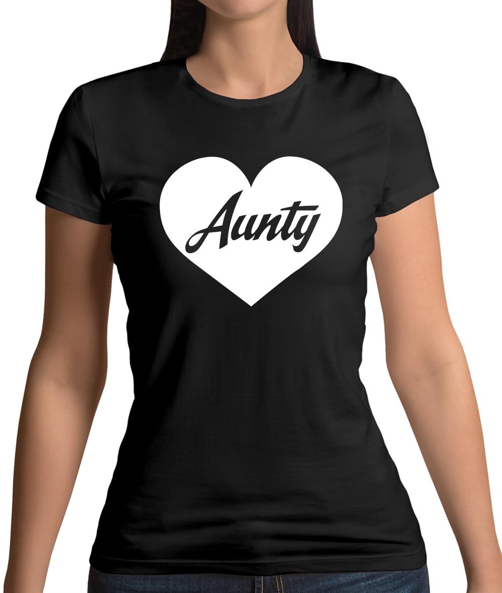 Heart Aunty Womens T-Shirt Heart Aunty Womens T-Shirt
