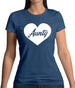 Heart Aunty Womens T-Shirt Heart Aunty Womens T-Shirt