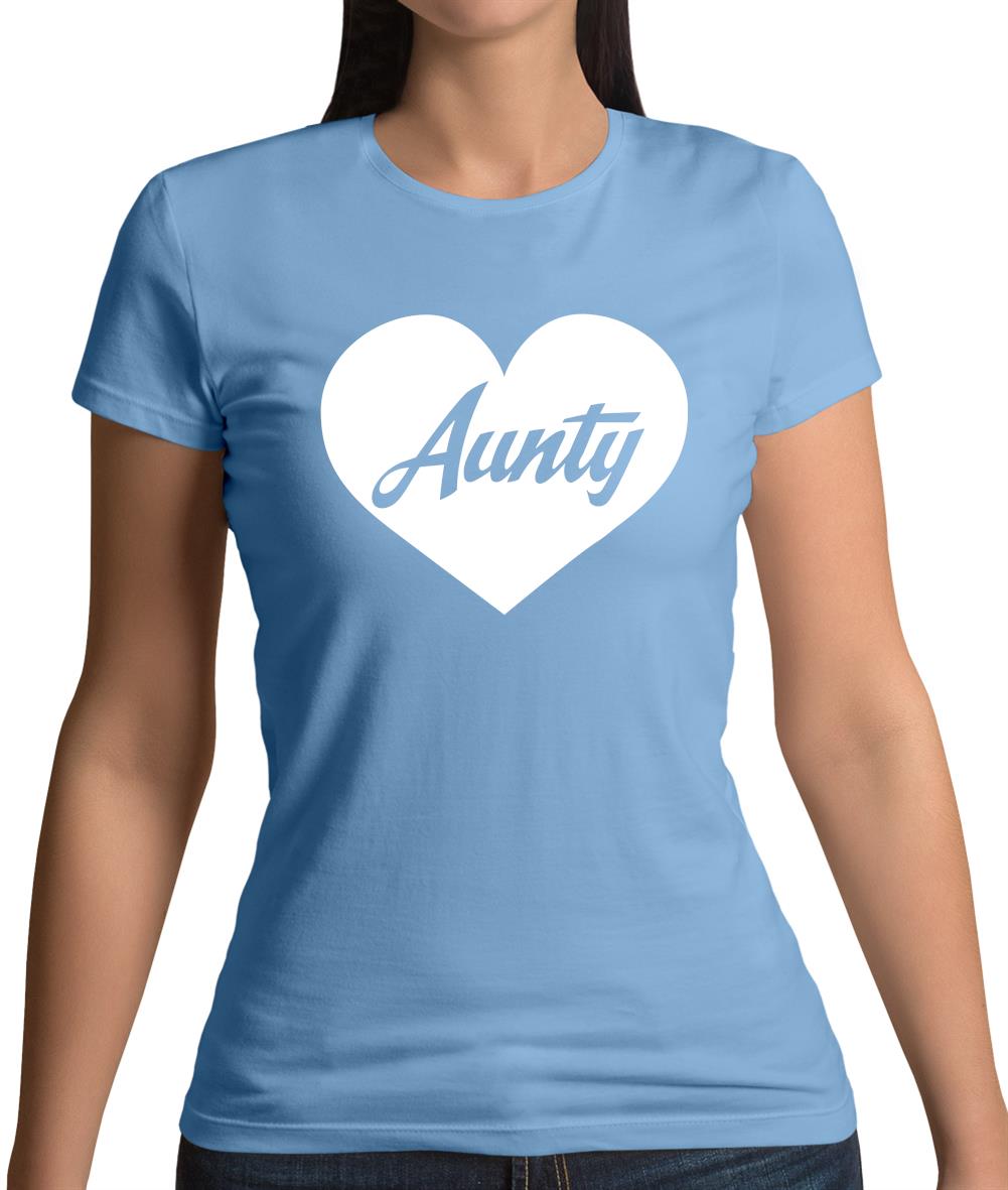 Heart Aunty Womens T-Shirt Heart Aunty Womens T-Shirt
