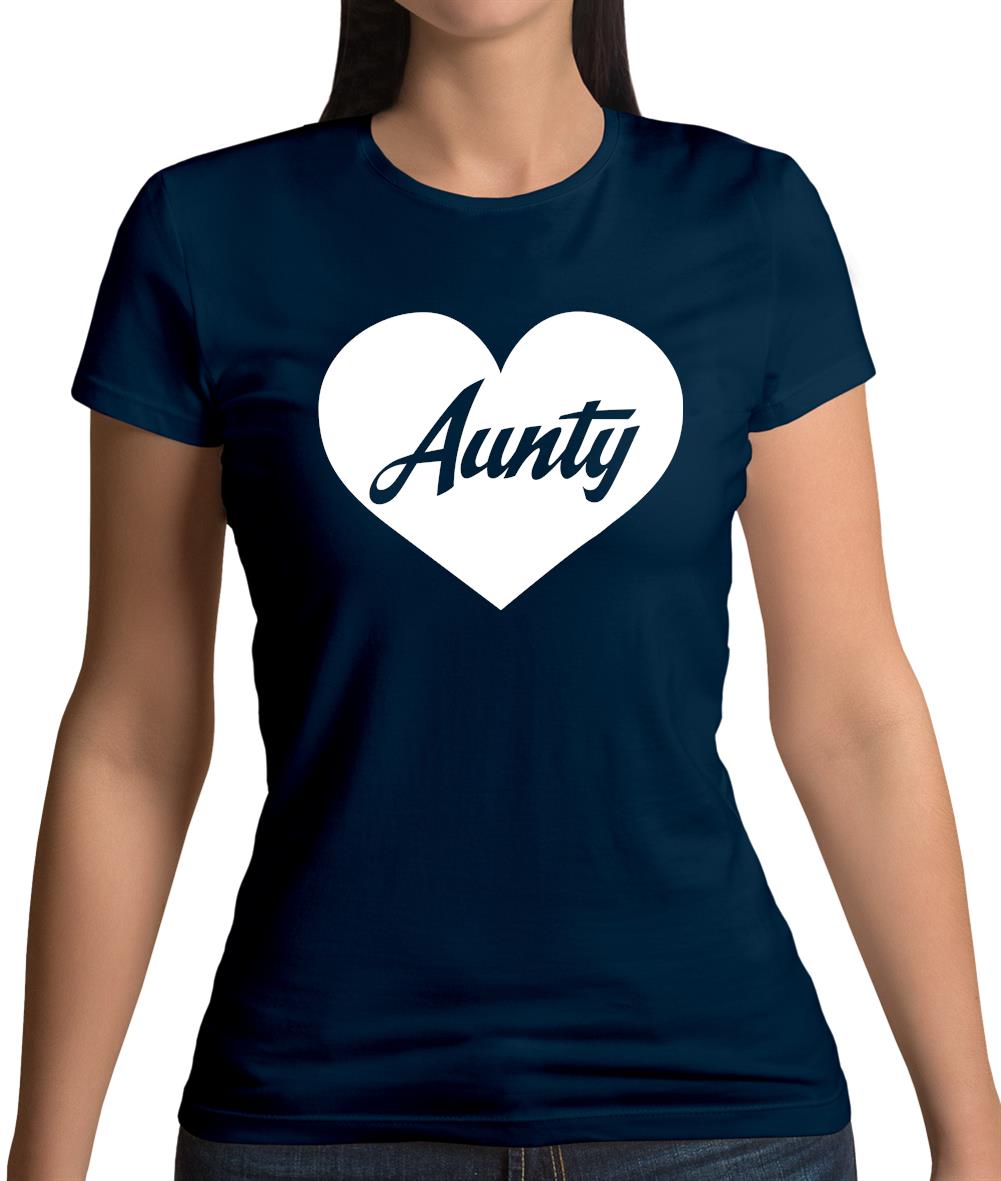 Heart Aunty Womens T-Shirt Heart Aunty Womens T-Shirt