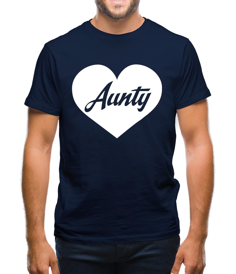Heart Aunty Mens T-Shirt Heart Aunty Mens T-Shirt