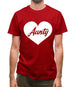 Heart Aunty Mens T-Shirt Heart Aunty Mens T-Shirt