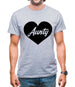 Heart Aunty Mens T-Shirt Heart Aunty Mens T-Shirt