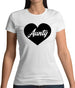 Heart Aunty Womens T-Shirt Heart Aunty Womens T-Shirt