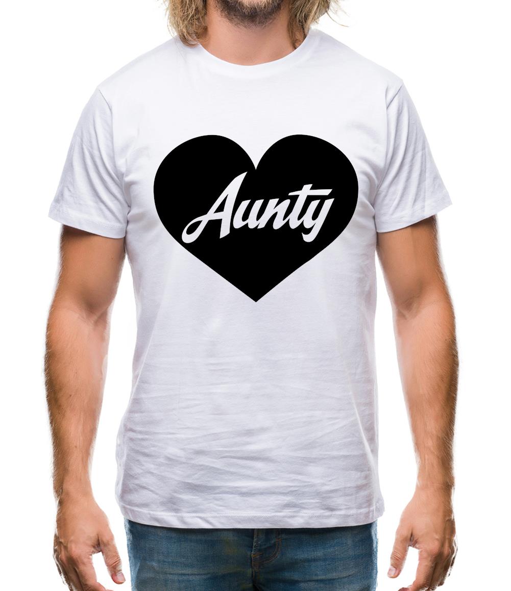 Heart Aunty Mens T-Shirt Heart Aunty Mens T-Shirt