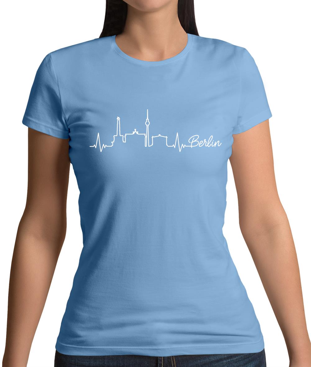 Berlin Heartbeat Womens T-Shirt Berlin Heartbeat Womens T-Shirt
