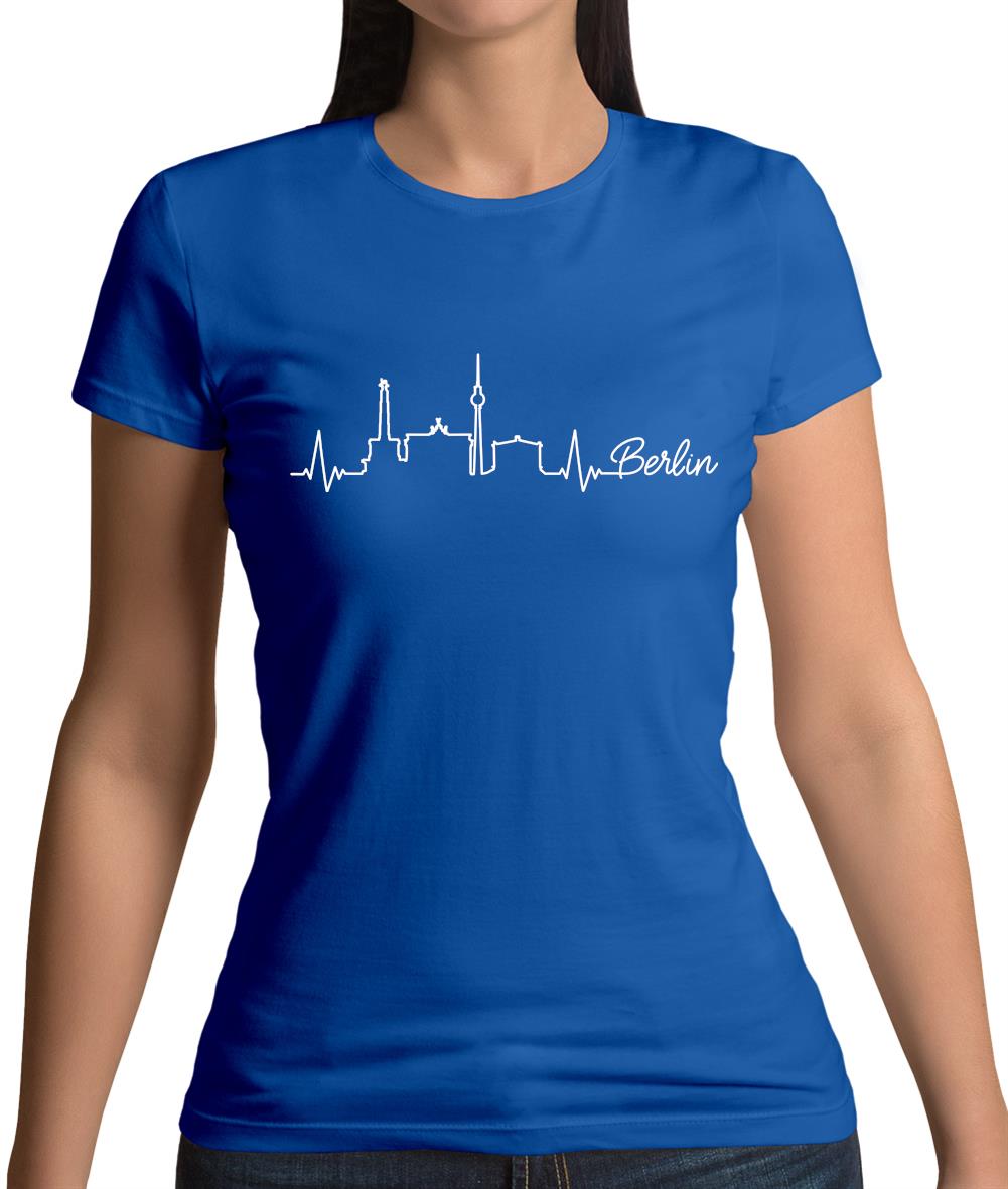 Berlin Heartbeat Womens T-Shirt Berlin Heartbeat Womens T-Shirt