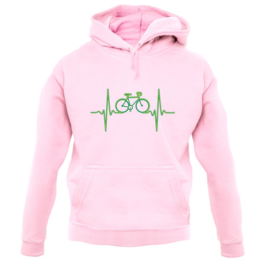 Cycling Heartbeat unisex hoodie Cycling Heartbeat unisex hoodie