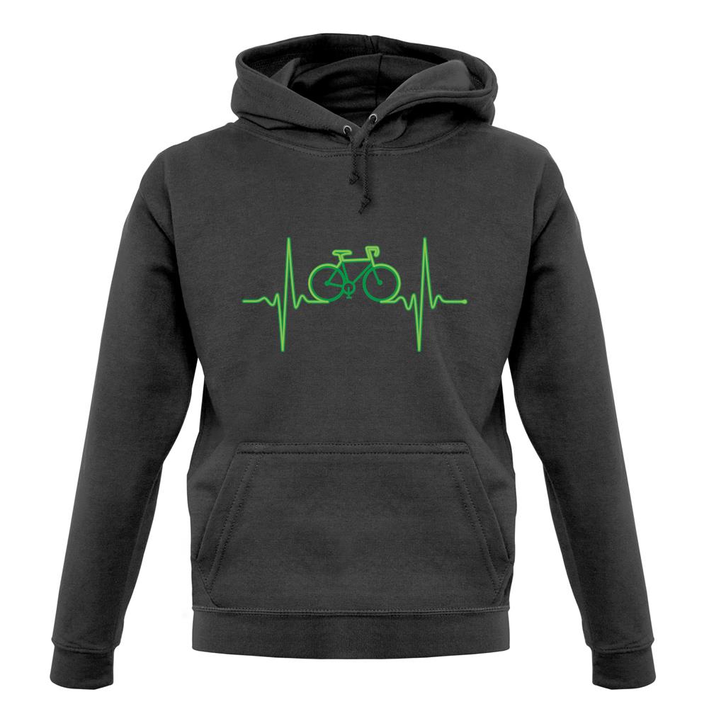Cycling Heartbeat unisex hoodie Cycling Heartbeat unisex hoodie