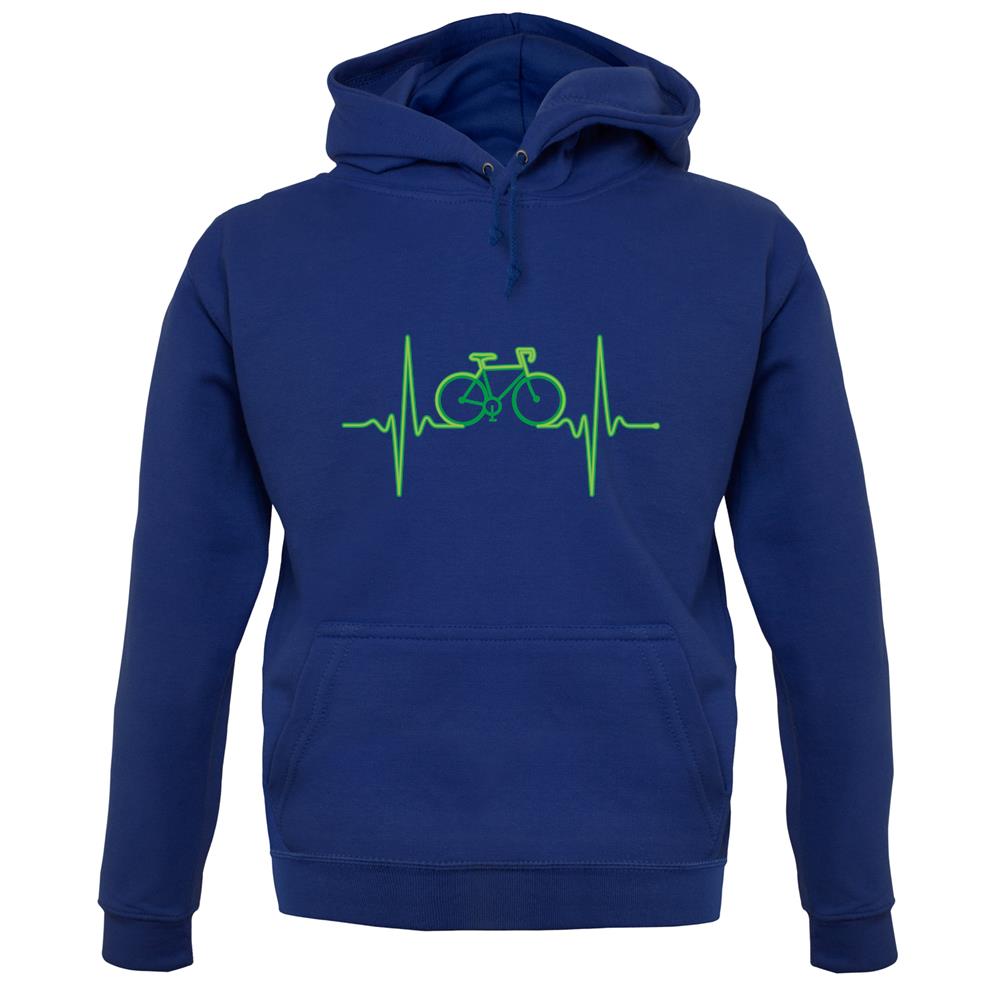 Cycling Heartbeat unisex hoodie Cycling Heartbeat unisex hoodie